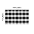 thumbnail image 3 of Buffalo Plaid Checkered Rug -40x60cm Front Door Mats, Washable Rug for Front Porch Decor, Spring Summer Welcome Mats Outdoor, Rug for Farmhouse/Entryway/Home Entrance, 3 of 7