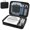 Black, variant on Window Robot Storage Case for Mini/Mini 2 Large Capacity EVA Window Cleaning Robot Holder Case with Handle and Mesh Pocket for Home Travel