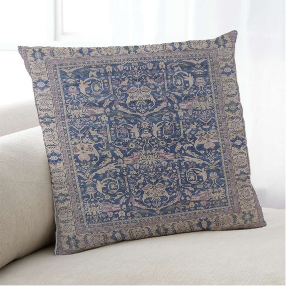 Ahgly Company Indoor Square Mid-Century Modern Throw Pillow, 18 inch by 18 inch
