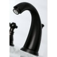 thumbnail image 4 of Kingston Brass KB985AKL Duchess Widespread Bathroom Faucet with Plastic Pop-Up, Oil Rubbed Bronze, 4 of 5
