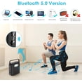 thumbnail image 3 of ELEPEX CD Player Portable Bluetooth CD Player with Speakers Boombox CD Walkman FM Radio CD Player for Home with LCD Display Handle Design Support USB AUX Playback Headphone Jack, 3 of 6