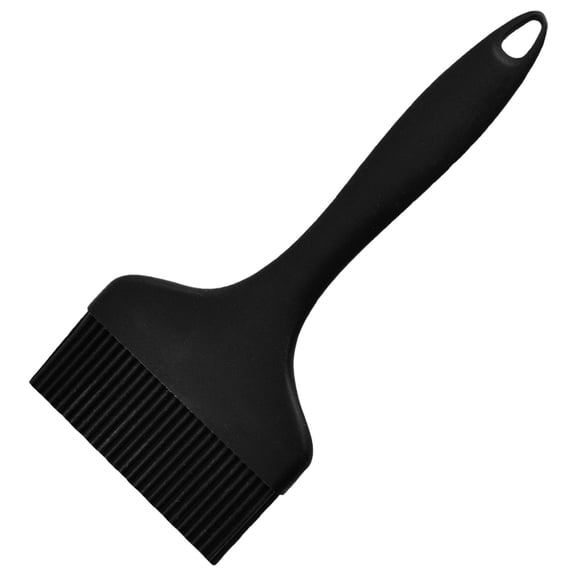 Large Silicone Grease Brush, 8.3×3.5 inch Extra Wide Silicone Basting Brush, Heat Resistant Brushes Spread Oil, Flexible Liquid Coating Basting Tool, Wear Resistant Condiment Brushing Accessory