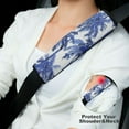 thumbnail image 4 of WYYP Tropical Vibes Car Seat Belt Cover Car Interior Decor Protect Neck and Shoulder 2Pcs, 4 of 6