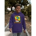 thumbnail image 2 of Surfer Shark Hoodie Juniors -Image by Shutterstock,  Large, 2 of 4