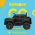 thumbnail image 2 of Kidzone 12V Battery Powered Licensed Chevrolet Silverado Truck - Black, 2 of 6