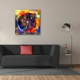 thumbnail image 3 of Epic Graffiti 'Atom Cosmos Crypto In Color' by Epic Graffiti Portfolio Giclee Canvas Wall Art, 37"x37", 3 of 8