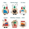 thumbnail image 4 of Busy Block Toy Wooden Activity Play Block Multifunctional for Kid, 4 of 8