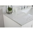 thumbnail image 3 of 48 inch Single Bathroom Vanity in White with Backsplash, 3 of 8