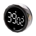 thumbnail image 1 of Temporizador de cocina,Temporizador de cocina digital Temporizador de cuenta regresiva,Reloj temporizador de cocción ajustable con volumen y pantalla LED,Ducha Baño Estudio Contadores, 1 of 9