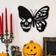 thumbnail image 1 of Exquisitas placas para colgar en la pared, obra de arte de Metal de Halloween, color negro para interiores y exteriores, 1 of 5