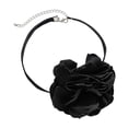 thumbnail image 4 of Flor Gargantilla Collar Flor Collar Estilo Retro Moda Vestido Joyería Mujer negro Jinwen gargantilla collar, 4 of 8