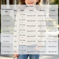 thumbnail image 3 of Spazoro Girls Mock Neck Pullover Top, Soft 100% Cotton Mock Neck Long Sleeve Solid Color Loose Fit Basic Layering Shirts for Daily Wear Beige Size 2-3T, 3 of 9
