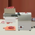 thumbnail image 3 of Automated Electric Meat Tenderizer with 750W Motor, Double-Layer Blades, Stainless Steel, 330lbs Capacity, Easy-Clean Design for Commercial Use, 3 of 15