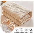 thumbnail image 7 of Quilted Bed Sheet with Elastic Queen King Size Solid Color Mattress Protector for Double Bed Queen/King Bed Sheet 냉감 침대패드 (White,1PC 120x200CM), 7 of 7