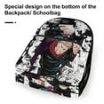 thumbnail image 6 of Jujutsu Kaisen Unisex Backpack Book Bag Durable Sport Backpack Cute Pattern for Presc-hool Travel Ruckack, 6 of 8