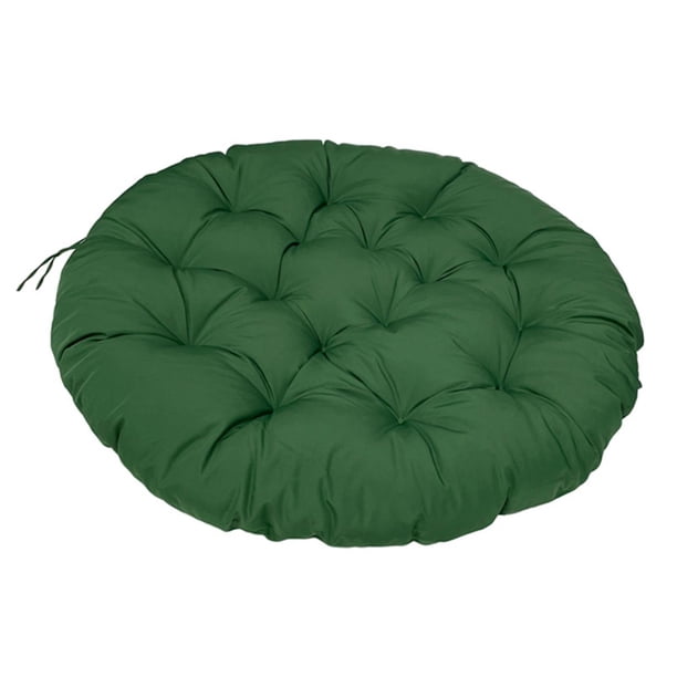 Cojín para silla colgante, cómodo, suave y grueso, para patio Verde 40cm