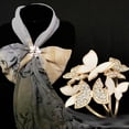 thumbnail image 3 of Bufanda de para mujer, hebilla de anillo, joyería deslizante Triple, broche de bufanda de seda, Clips, soporte para ropa Yinane  clip de bufanda, 3 of 8