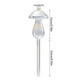 thumbnail image 3 of SMKE Non-Clogging Iridescent Mushroom Plant Watering Globes,Mushroom Watering Globe,Self-Watering Plant Bulbs For Indoor Outdoor Plants,Automatic Glass Plant Waterer Spikes Gift For Plant Lovers, 3 of 3