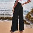 thumbnail image 4 of Sngxgn Women's Pants Leggings Women's Relaxed Jogger Track Sweatpants with Pockets for Workout(Black,L), 4 of 6
