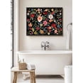 thumbnail image 6 of Watercolor Flowers Wall Art for Living Room,Canvas Picture Wall Decor for Bathroom Bedroom,Farmhouse Floral Vintage Black Painting Artwork for Office Kitchen Hallway Dining Room Home Decor 20"x24", 6 of 8