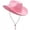 Pink, variant on Plain Felt Cowboy & Cowgirl Hat for Men, Women, and Teens | Western Studded Cowboy Hat in Adult Sizes