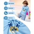 thumbnail image 4 of weVSwe Toddler Boys UPF 50+ 2PC Rash Guard Set Swim Trunks Long Sleeve Swimsuits, 4 of 7