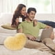 thumbnail image 4 of Almohada de peluche con forma de corazón | Cojín suave de 40 x 50 cm para sofá y cama | Regalo decorativo para esposa, novia o amiga | Decoración para el hogar y la oficina, 4 of 4