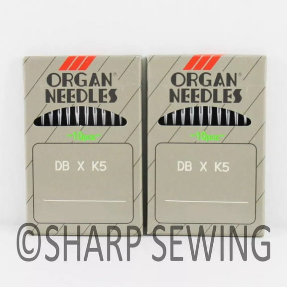 Teamwork 20 ORGAN TITANIUM DBXK5 #10 EMBROIDERY MACHINE NEEDLES fitsTajima, Barudan