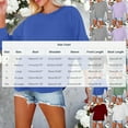 thumbnail image 3 of Hinvhai Sweatshirt for Women Crewneck Long Sleeve Side Split Tops Casual Solid Color Loose Pullover Shirts Clothes Black M(M), 3 of 7