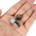 thumbnail image 4 of Uxcell 13mm Dia Screw on Pool Cue Tips Replacement Pool Stick Tips Accessories Grey 10 Pack, 4 of 5