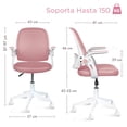 thumbnail image 2 of MAGMALIFE Silla de Oficina Natti Ergonómica con Respaldo de Malla Transpirable, Altura e Inclinación Ajustables, Reposabrazos Abatibles 90°, Ruedas 360° Silenciosas y Base Reforzada, Soporta 150 kg, 2 of 8