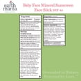 thumbnail image 3 of Earth Mama Baby Face Mineral Sunscreen Face Stick SPF 40, 3 of 3