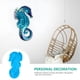 thumbnail image 5 of Molde de silicona 3D Caballito de mar Resina epoxi Elaboración para decoraciones de jardín de habitación de pared Hugtrwg Para estrenar, 5 of 7