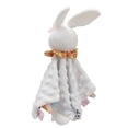 thumbnail image 3 of Baby Security Blanket Bright Color Plush Comfortable Baby Snuggle Blanket Cute Animal Doll White, 3 of 4