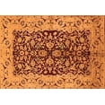 thumbnail image 1 of Ahgly Company Indoor Rectangle Oriental Orange Traditional Area Rugs, 8' x 10', 1 of 4