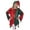 Red, variant on Satin Jingle Elf Child Costume