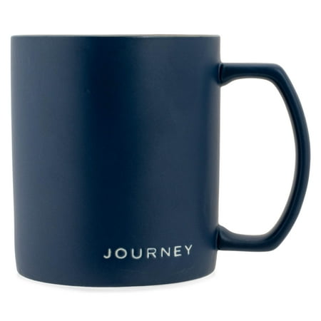 

Lighthouse Journey Simply Yours Navy Blue 13 ounce Ceramic Coffee Mug