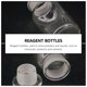 thumbnail image 3 of EeaseMX Botella de reactivo de vidrio con escala, de boca pequeña, para laboratorio, 1 unidad, 3 of 8