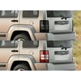 thumbnail image 3 of Rvinyl Tail Light Tint Covers Compatible with Jeep Liberty 2008-2012 - Blackout Smoke, 3 of 10