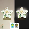 thumbnail image 4 of WOBOGO Epiphyllum Oxypetalum LED Star Night Light 0.2 Watt Wall Plug Dusk to Dawn Auto Switch Adjustable Brightness Soft White Light, 4 of 6