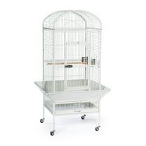 Prevue Pet Products Medium Dome Top Bird Cage - Chalk White 34522