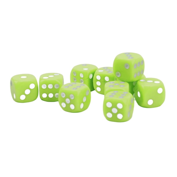 Juego de dados de 30 piezas NikouMX 16 mm para juegos de mesa