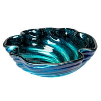 Caribbean Wave Glass Vessel Sink