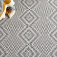 thumbnail image 6 of SAFAVIEH Augustine Gerald Geometric Area Rug, Ivory/Black, 6'4" x 6'4" Square, 6 of 11