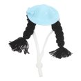 thumbnail image 1 of KALLORY Sombrero Para Tejido Negro Para Hámsters Cobayas Y Conejos Adorable Y Cómodo, 1 of 8