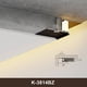 thumbnail image 3 of Perfil de aluminio para techo LED en forma de Z/T, estrecho, suspendido, lineal, para decoración del hogar, barra rígida, luz de fondo invisible, lámparas de canal de 12/24 V, 3 of 5