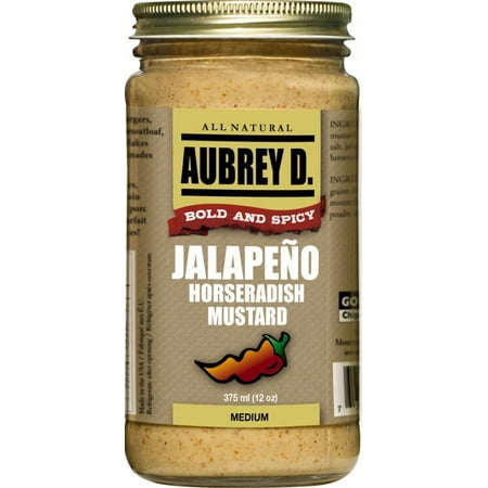 Exotic Handcrafted Jalapeno Horseradish Mustard by Aubrey D for Those Who Love Vintage Recipes with a Punch of Sizzle and (Best Horseradish Sauce Recipe)
