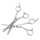 thumbnail image 2 of Tijeras profesionales para cortar el cabello, tijeras de peluquería, juego de herramientas de peluquería 01, 2 of 14
