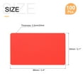 thumbnail image 2 of Lot de 100 Cartes en PVC Vierges 20mil Cartes de Crédit Vierges Cartes en Plastique Rouges, 2 of 6