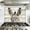Color 4, variant on Kitchen Backsplash Peel and Stick Wall Murals Funny Animal Farmhouse Three Donkey Donkey Animal Rustic Removable Mural 35.4"W x 23.6"H, Oil Proof Vinyl Wallpaper for Fireplace & Behind Stove